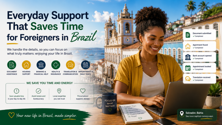 Everyday Support That Saves Time for Foreigners in Brazil